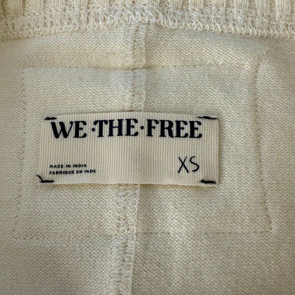 We The Free Leopard Sleeve Knit Tunic Sweater Size XS Tiger Style Cuff - Picture 3 of 6